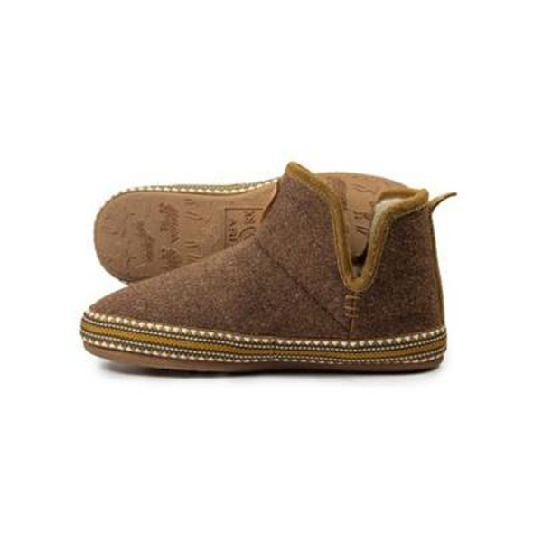 ARIAT BOOTIE SLIPPER WOOLY BROWN - FOOTWEAR LADIES  - AR2238-210