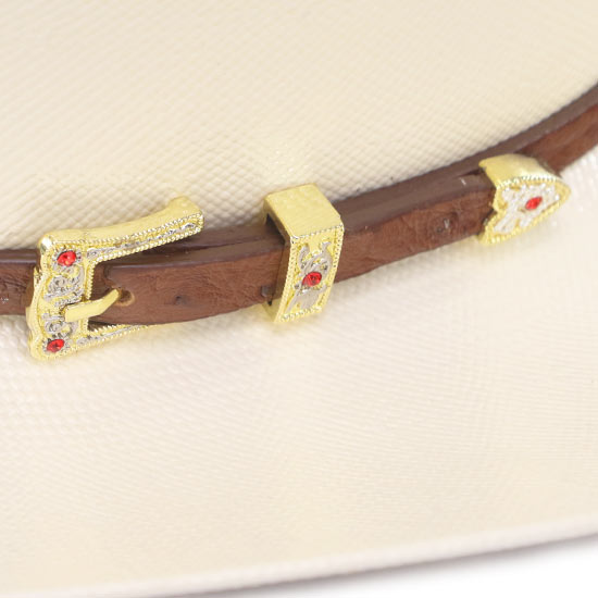 LARRY MAHAN 30X CORONA COGNAC - HAT STRAWS  - MS4565COR040