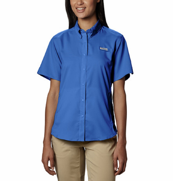 COLUMBIA TAMIAMI II BLUE MACAW - LADIES SHIRT  - 1275711409