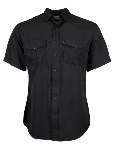 HOOEY SOL BLACK PEARL SNAP - MENS SHIRT  - HT1610BK