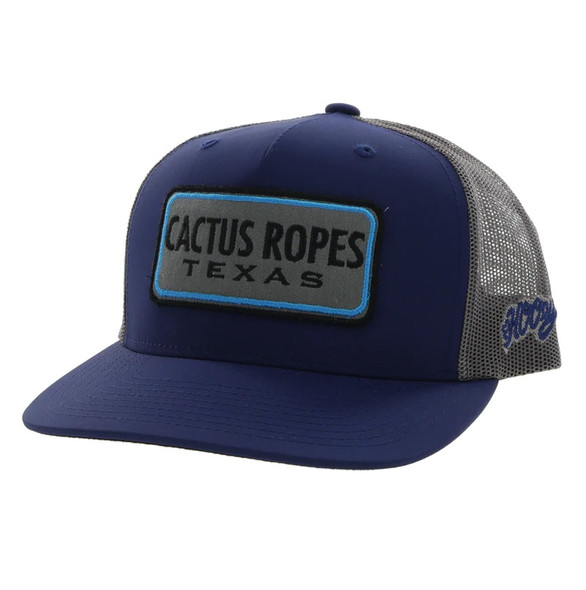HOOEY CACTUS ROPE NAVY GREY - HATS CAP  - CR082