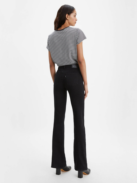 LEVI'S BOOTCUT SOFT BLACK WASH - LADIES JEANS  - 392520017