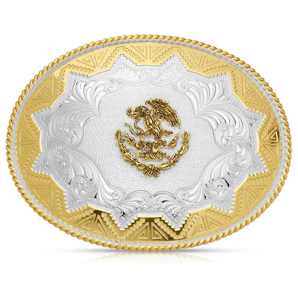 MONTANA SILVERSMITHS MEXICO EAGLE LARGE SOUTHWEST - ACC BUCKLE  - 2190-674