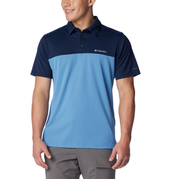 COLUMBIA NARROWS POINTE NAVY - MENS POLO  - 2072631479