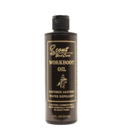 SCOUT WORK BOOT OIL 8 OZ - ACCESSORIES BOOT CARE  - 03614