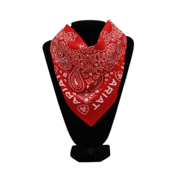ARIAT 22" X 22"  BANDANA RED - ACCESSORIES OTHER  - A1109004