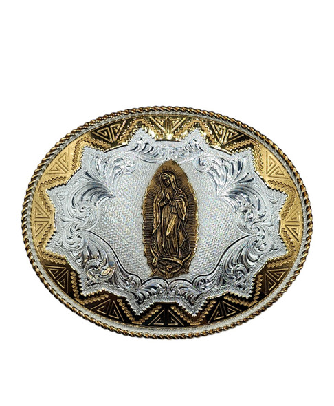 MONTANA SILVERSMITHS LADY OF GUADALUPE - ACC BUCKLE  - 2190-1010L