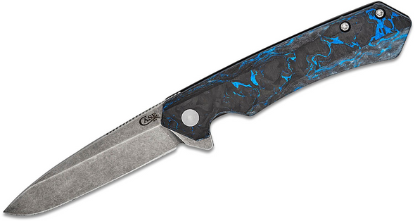 CASE KINZUA BLACK/BLUE CARBON - ACC KNIVES  - 64803