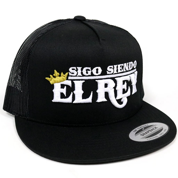 EL VIEJON SIGO SIENDO EL REY BLACK - HATS CAP  - SIGO SIENDO EL REY