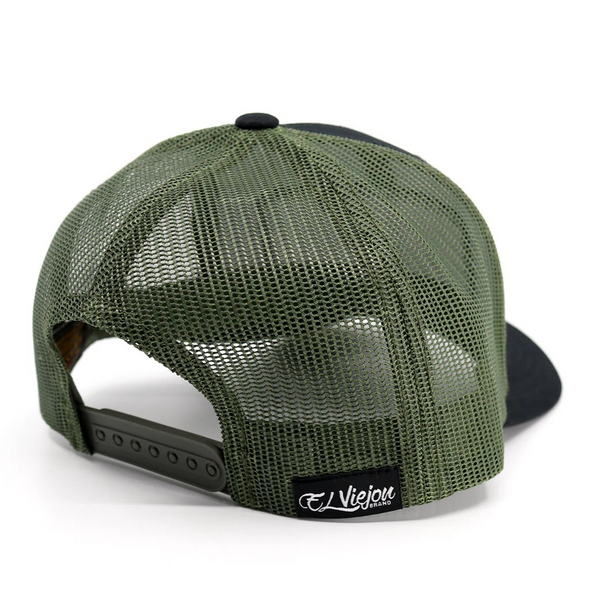 EL VIEJON EV PATCH BLACK OLIVE - HATS CAP  - EV PATCH BLK OLIVE