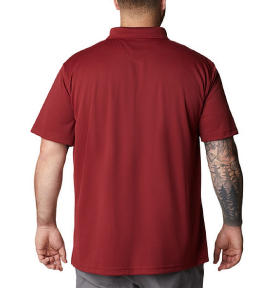 COLUMBIA UTILIZER RED JASPER PLUS - MENS POLO  - 1772053664