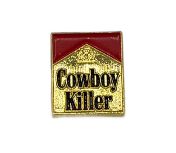 CACTUS RANCH COWBOY KILLER - ACCESSORIES HAT CAP PINS  - CRHP-25