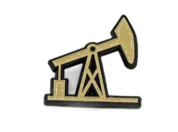 CACTUS RANCH OIL DERRICK PUMP - ACCESSORIES HAT CAP PINS  - CRHP-21