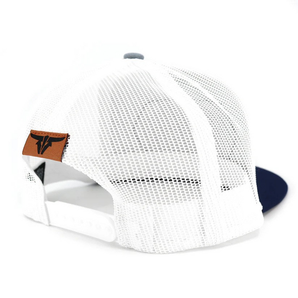 TORO BULL NATIVE NAVY HEATHER FLAT - HATS CAP  - NATIVE NAVY FLAT