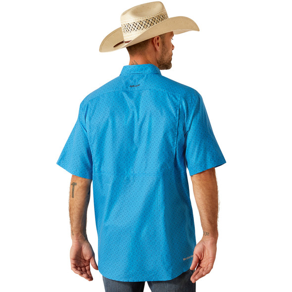 ARIAT VENTTEK CLASSIC BRILLIANT BLUE - MENS SHIRT  - 10051342