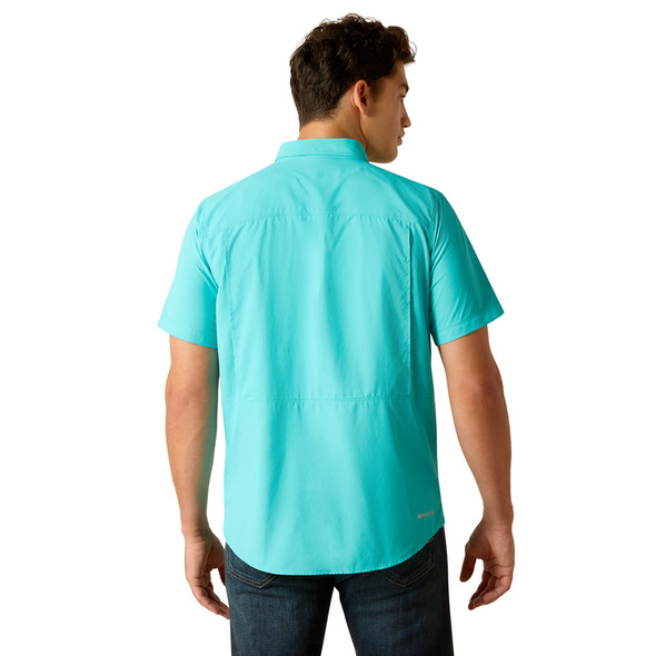 ARIAT VENTTEK DRIFT TURQUOISE - MENS SHIRT  - 10051383