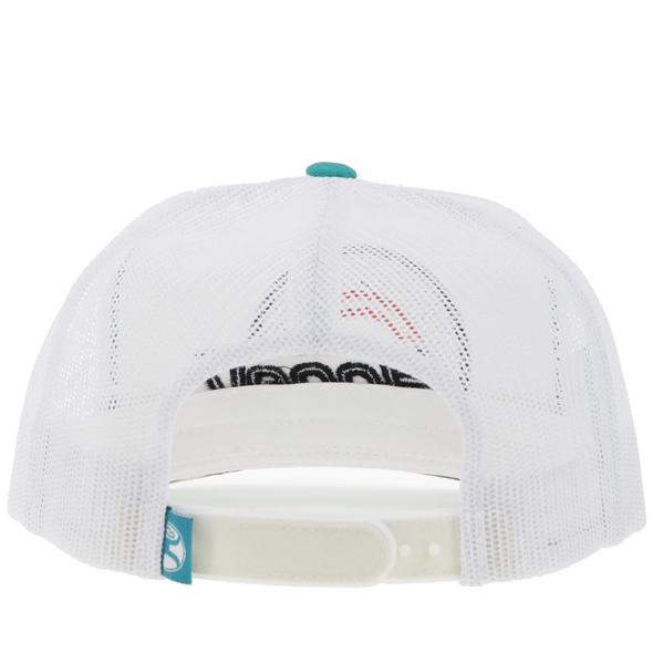 HOOEY SUDS CREAM WHITE 5 PANEL SERAP - HATS CAP  - 2415T-CRWH