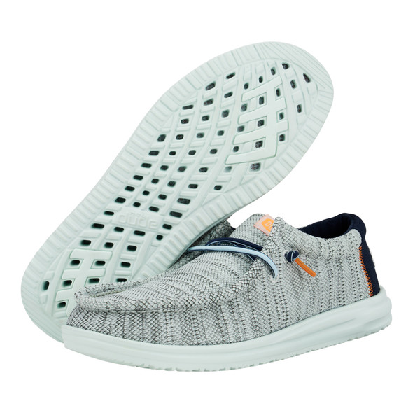 WALLY SPORT MESH DARK RED 40403-6W2 HEY DUDE