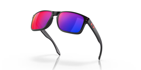 OAKLEY HOLBROOK MATTE BLACK + RED - SUNGLASS OAKLEY  - OO9102-36