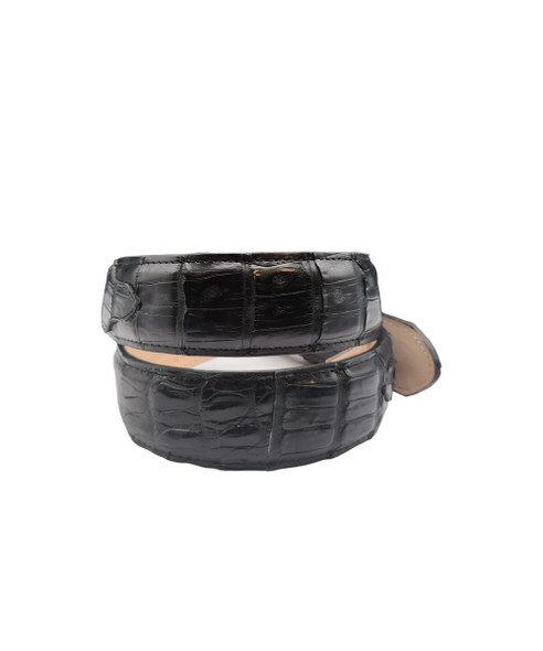 STETSON CAIMAN LEATHER BLACK - ACCESSORIES BELT MEN - 9917500-014