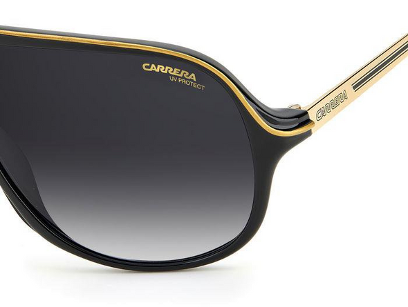 CARRERA BLACK GREY SHADE - SUNGLASS CARRERA  - SAFARI65/N8079O