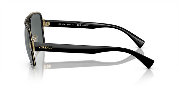 VERSACE NAVIGATOR BLACK GOLD  POLAR - SUNGLASS VERSACE  - 2199100281