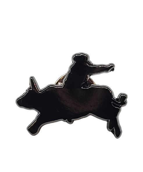 CACTUS RANCH RIDING BUCKING BULL PACK OF 3 - ACCESSORIES HAT CAP PINS  - CRHP-36