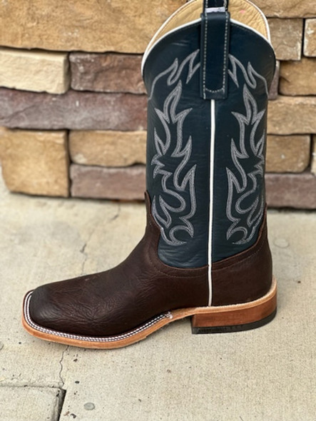 ANDERSON BEAN BOOT CHOCOLATE SHRUNKEN SHOULDER - BOOT MENS WESTERN - 340319