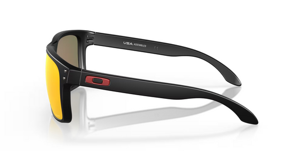OAKLEY HOLBROOK XL MT BLACK PRZM RUBY - SUNGLASS OAKLEY  - OO9417-04