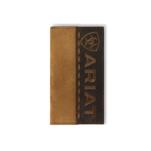ARIAT RODEO ROUGHOUT CROCO TAN - ACCESSORIES WALLET  - A3560808
