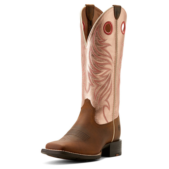 ARIAT ROUND UP RYDER BROWN - BOOT LADIES  - 10053730