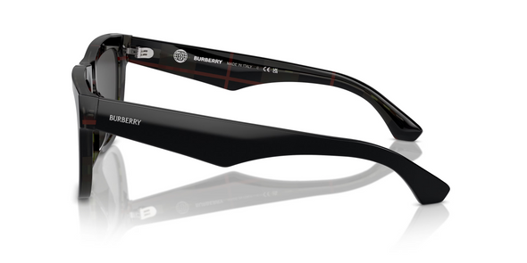 BURBERRY TOP BLACK VINTAGE ACETATE - SUNGLASS BURBERRY  - 4431U412187