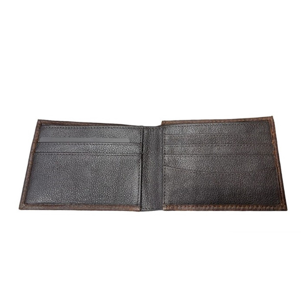 ARIAT LARGE BIFOLD DARK BROWN - ACCESSORIES WALLET  - A35622282