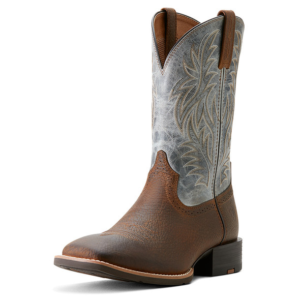 ARIAT SPORT WIDE EARTH BLUE - BOOT MENS WESTERN - 10053731