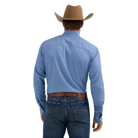 WRANGLER CODY JOHNSON BLUE PRINT - MENS SHIRT  - 112357668