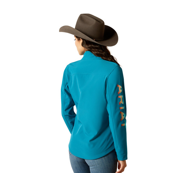 ARIAT TEAM OCEAN RETRO RANCH PRINT - LADIES JACKET  - 10052783