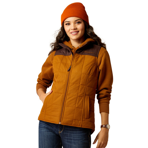 ARIAT CIRUS INSULATED CHESTNUT - LADIES VESTS  - 10052831