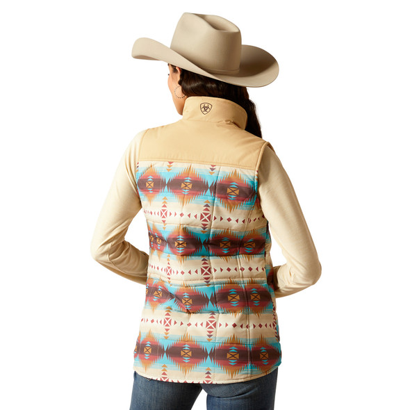 ARIAT SERRANO SOUTHWEST PRINT - LADIES VESTS  - 10052832