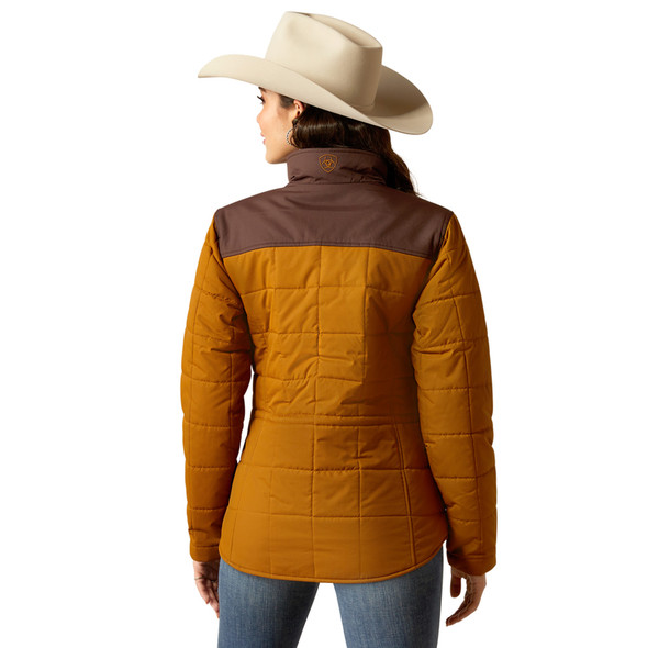 ARIAT REAL CRIUS INSULATED CHESTNUT - LADIES JACKET  - 10052830