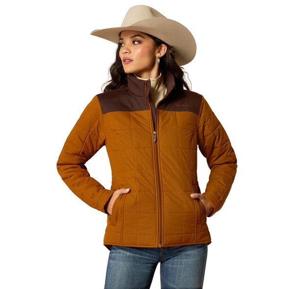 ARIAT REAL CRIUS INSULATED CHESTNUT - LADIES JACKET  - 10052830