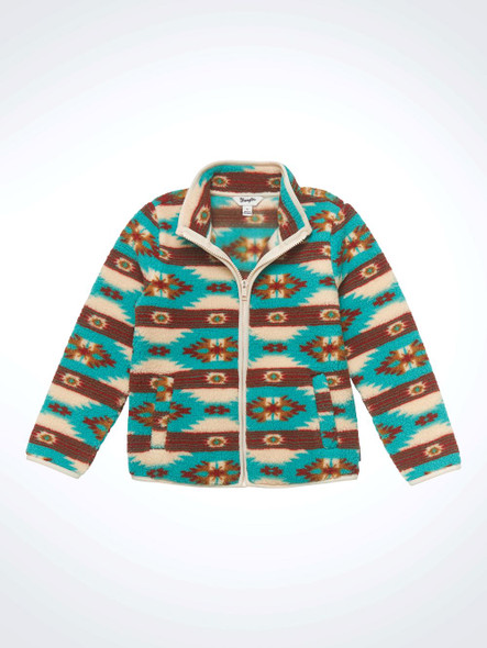WRANGLER FULL ZIP SHERPA SOUTHWESTERN - KIDS GIRLS OTHER - 112353031
