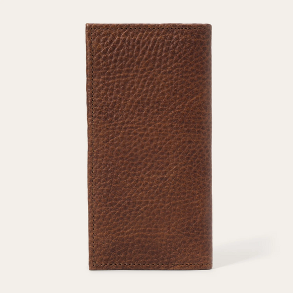 STETSON HAZELNUT BISON CHECKBOOK - ACCESSORIES WALLET  - 9806003-625