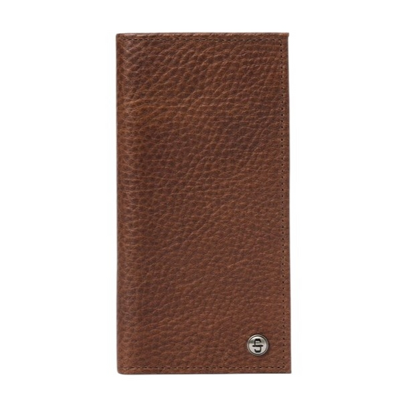 STETSON HAZELNUT BISON CHECKBOOK - ACCESSORIES WALLET  - 9806003-625