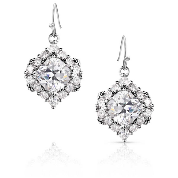 MONTANA SILVERSMITHS REFINED LIGHT CRYSTAL EARRINGS - ACCESSORIES JEWELRY EARRINGS - ER6037