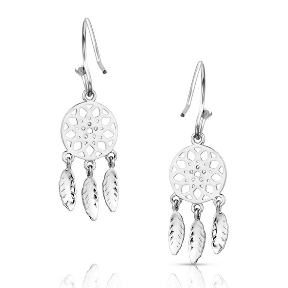 MONTANA SILVERSMITHS DIVINE WEAVE EARRINGS - ACCESSORIES JEWELRY EARRINGS - ER5857