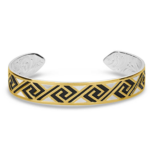 MONTANA SILVERSMITHS SOUTHWESTERN JOURNEY CUFF - ACCESSORIES JEWELRY BRACELET - BC5593