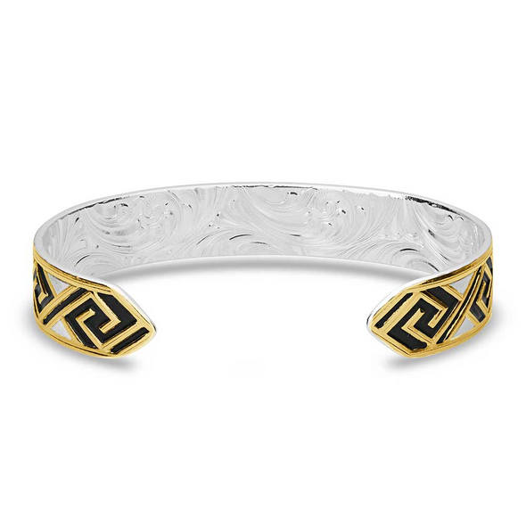 MONTANA SILVERSMITHS SOUTHWESTERN JOURNEY CUFF - ACCESSORIES JEWELRY BRACELET - BC5593