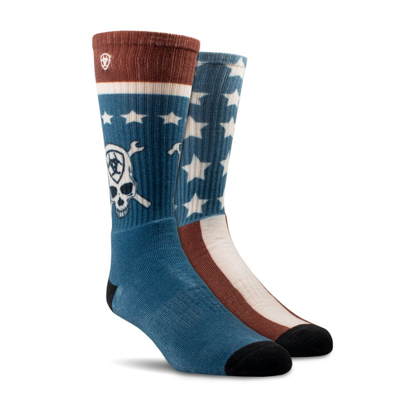 ARIAT STARS AND STRIPES - ACCESSORIES SOCKS  - 10051910