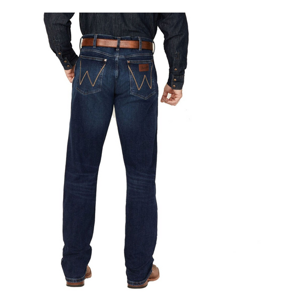 WRANGLER RETRO BECKFORD DARK WASH SLIM - MENS JEANS  - 112352739