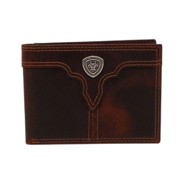 ARIAT CENTER BUMP SHIELD BROW BIFOLD - ACCESSORIES WALLET  - A3550202